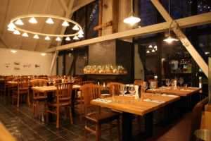 interiér restaurace
